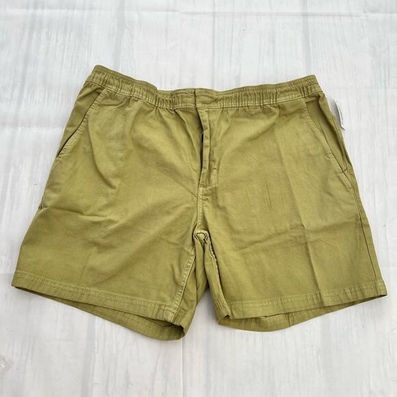 Goodthreads Men's 7" Utility Short Light Olive Size Large - Picture 3 of 15